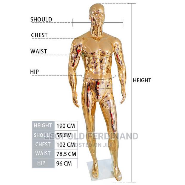 Male Gold Mannequins With Muscular Body · Photo 4