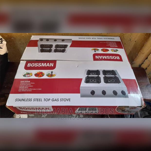 Bossman Stainless Steel Top 4 Burner Auto Ignition Gas Stove photo 3