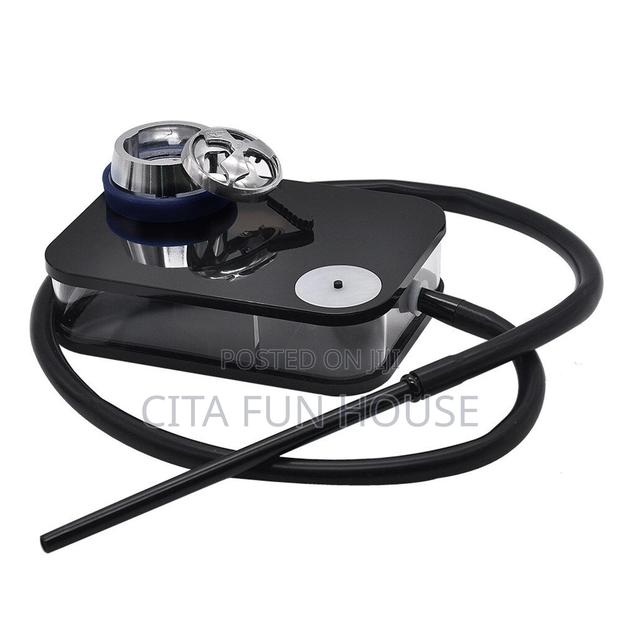 LED Light Shisha Box With Acrylic Hookah · Photo 4