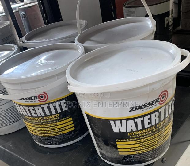Waterproof Hydraulic Cement 4.53 Kg(Watertite Zenser) · Photo 3