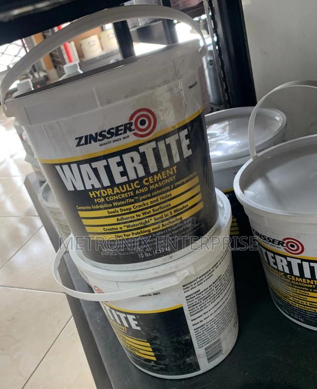 Waterproof Hydraulic Cement 4.53 Kg(Watertite Zenser) · Photo 4