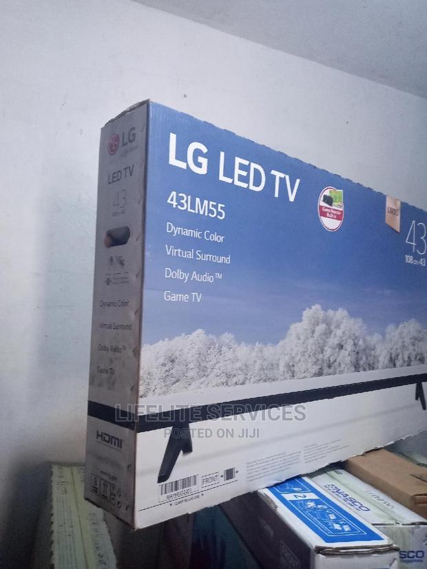 Colourful Lg Tv 43"inches Led