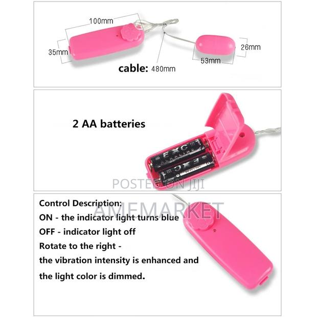 Remote Controlled Waterproof Jump G-Spot Clitoris Vibrator · Photo 2