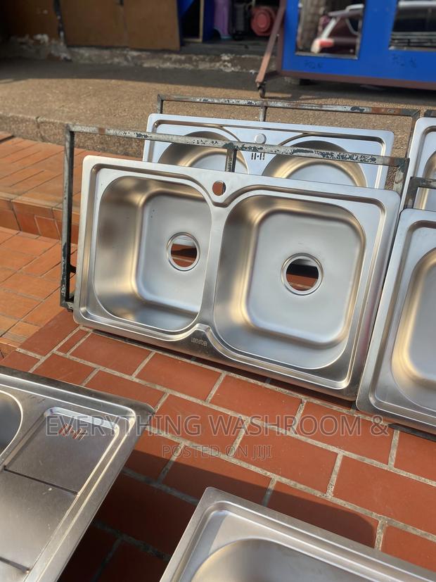 Kitchen Cabinet Sink Double Bowl · Photo 3