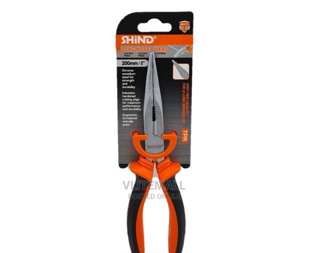 Shind Heavy Duty Long Nose Pliers - 200mm · Photo 3