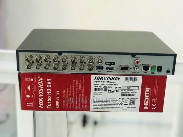 Hikvision DVR 16ch 4mp-black IDS photo 2