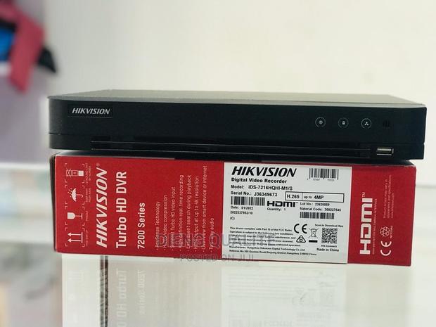 Hikvision DVR 16ch 4mp-black IDS