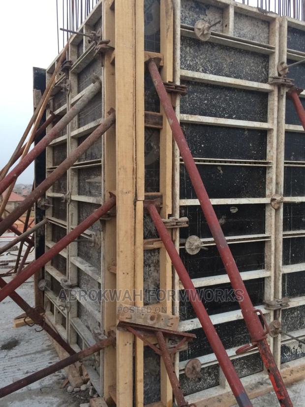 Wood/Retaining Wall/Accra/Formwork/Column/Flow/Pillar/Deckin photo 3