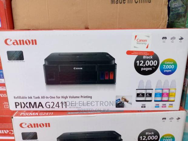 Inkjet,Deskjet Officejet CANON PIXMA G2411 Colored Printer · Photo 2