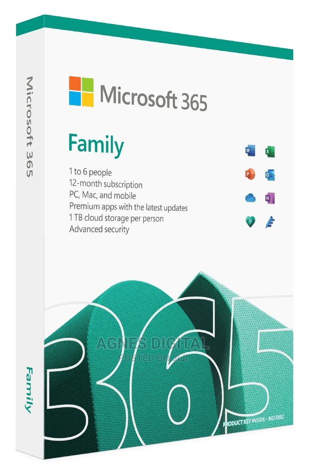 Microsoft 365 Family Key (One-Year Subscription; 6 People) · Photo 2