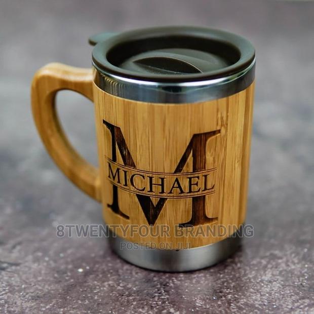 Wooden/Bamboo Mug (Moq: 20pcs)