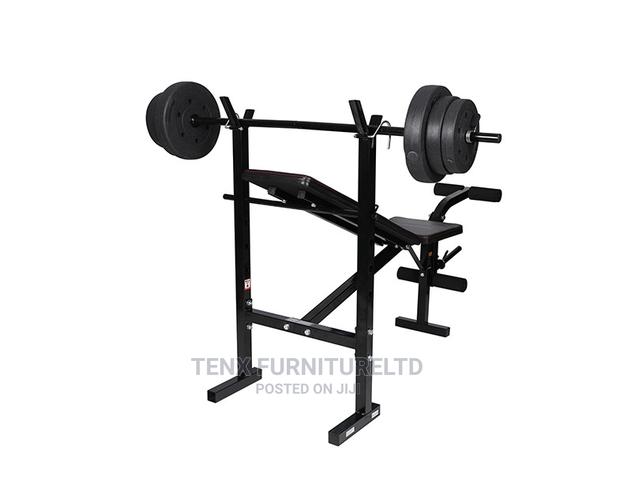 Weight Bench With 20kg Weight · Photo 2