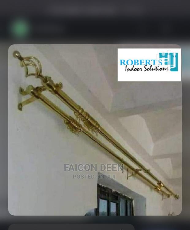 Quality Extendable Double Window Rods(Also in Diff Colors · Photo 2