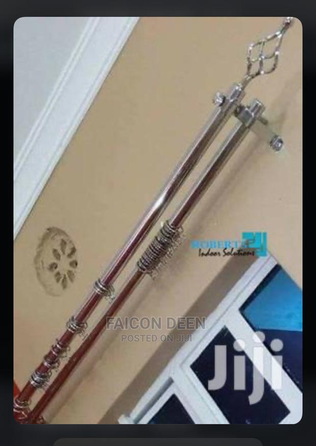 Quality Extensible Double Bar/Rods(Available in Diff Colors · Photo 1