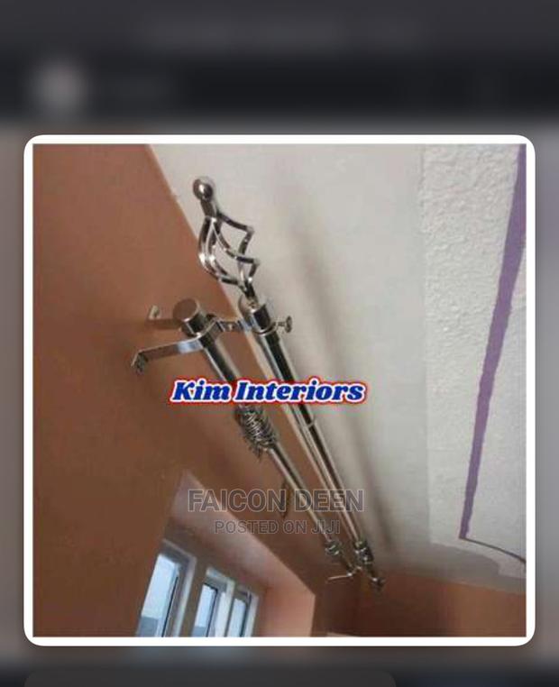 Extensible High Quality Double Window Rods /Bars · Photo 2