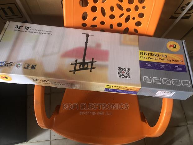 NB NBT560-15 Steel Ceiling Mount TV Bracket With Tilt, Pivot · Photo 2
