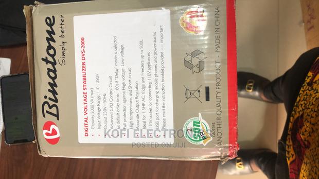 Metered Display Binatone 2000W Digital Automatic Voltage · Photo 2