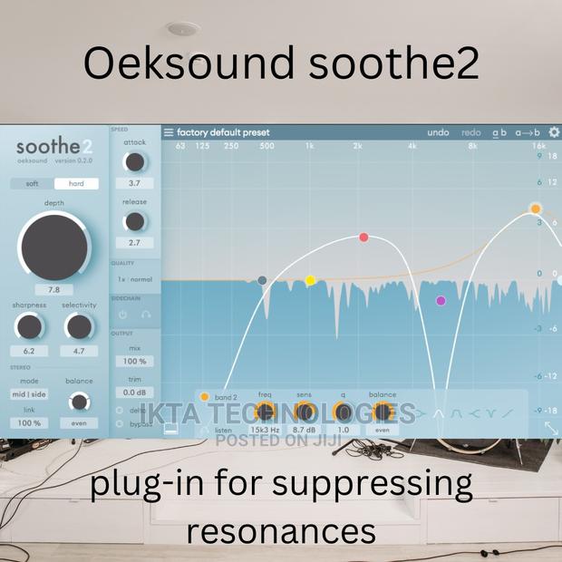 Soothe2 - Effects Plug-in for Suppressing Resonances | Win/Mac · Photo 2
