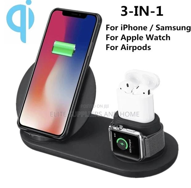 3 in 1 Qi Super Fast Wireless Charger · Photo 1