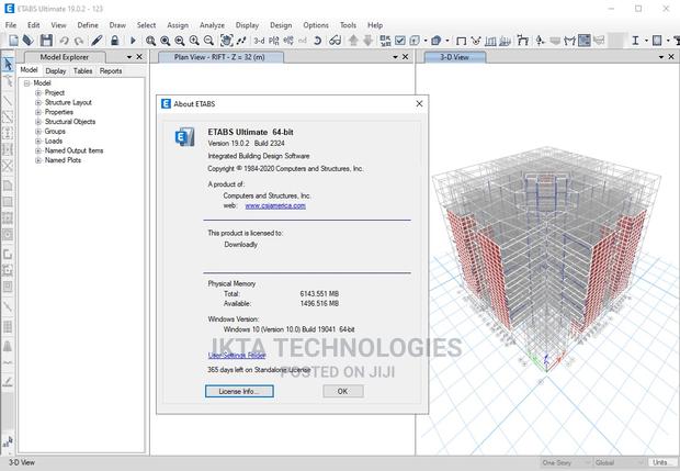 ETABS Ultimate 20 Buildings, Structural Analysis and Designs · Photo 4