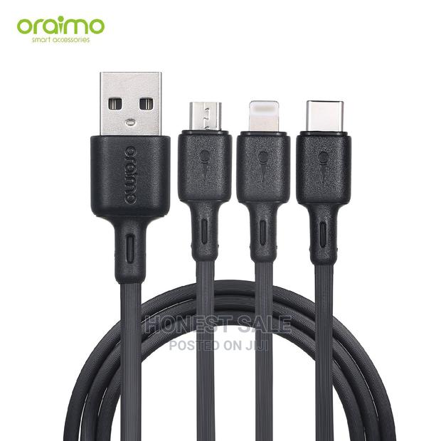 3 in 1 Data Cable (Oraimo X92) · Photo 4