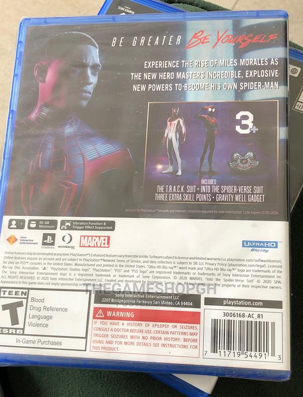 Spiderman Miles Morales for Ps5 · Photo 4