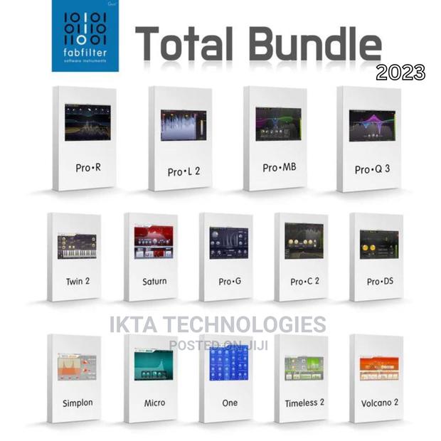 Fabfilter Total Bundle 2023 | the Effect VST Plugin |Win/Mac · Photo 3