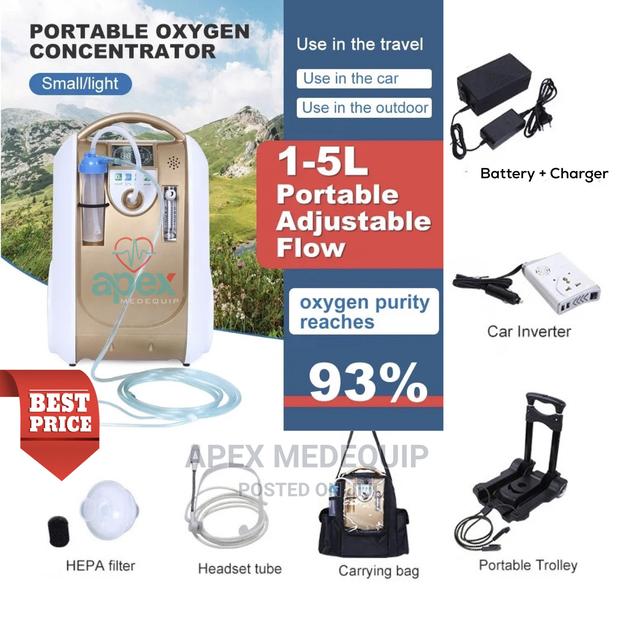 Portable Rechargeable Oxygen Concentrator 5L ( Travel) · Photo 4