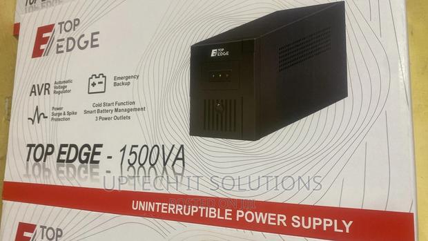 1500va / 900W TOP EDGE UPS + Automatic Voltage Regulator · Photo 2