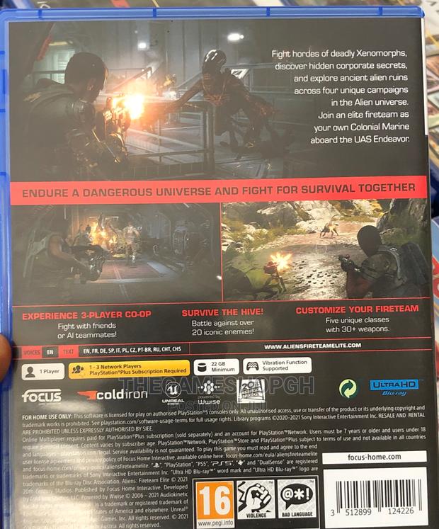 Aliens Fire Team Elite Ps5 · Photo 4