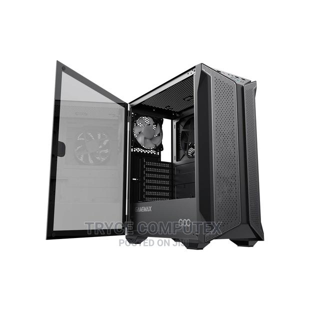 Gamemax Brufen Mid -Tower ATX ARGB PC Gaming Case, Tempered photo 2