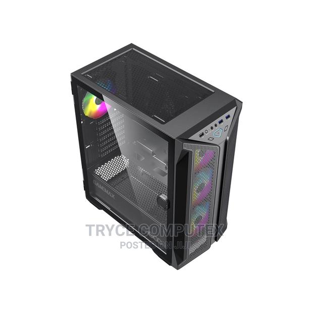 Gamemax Brufen Mid -Tower ATX ARGB PC Gaming Case, Tempered photo 5