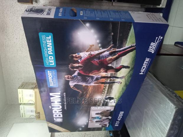 Bruhm Tv 43" Led - No Need for Decoder