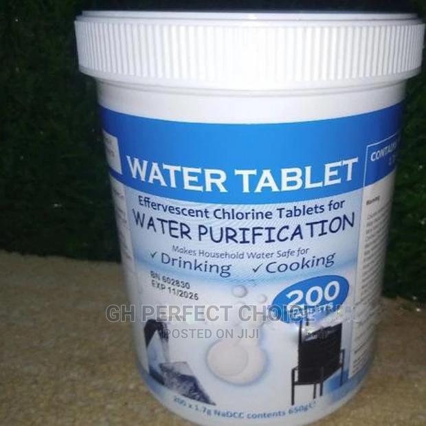 Cleanses Water Chlorine Tablet