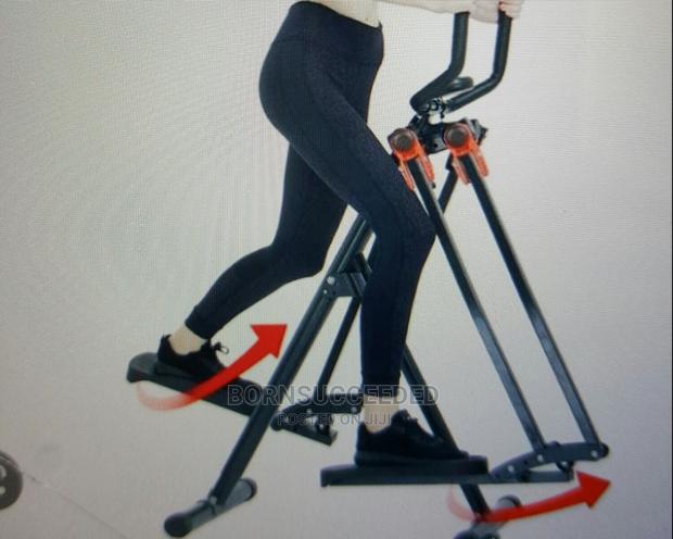 Folderble Elliptical Exercise Machine Air Walker Stepper · Photo 3