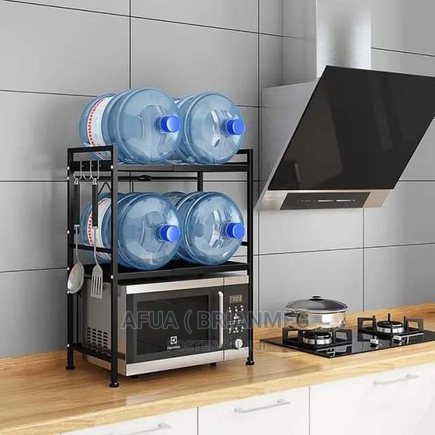 3 Tier Adjustable Microwave Stand photo 2