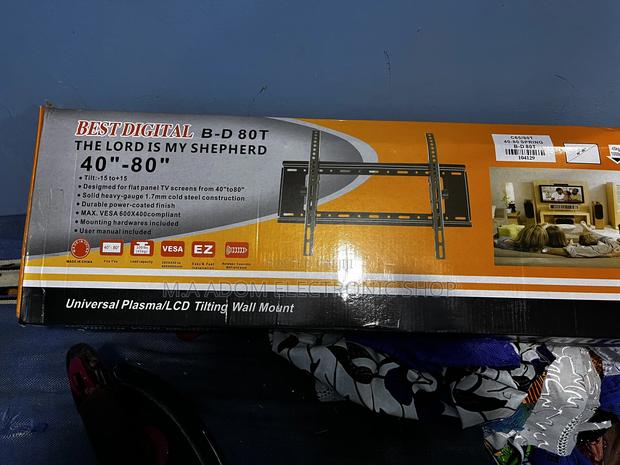 Tilt -15 + 15 Heavy Duty Tv Wall Mount 32”-80” · Photo 2