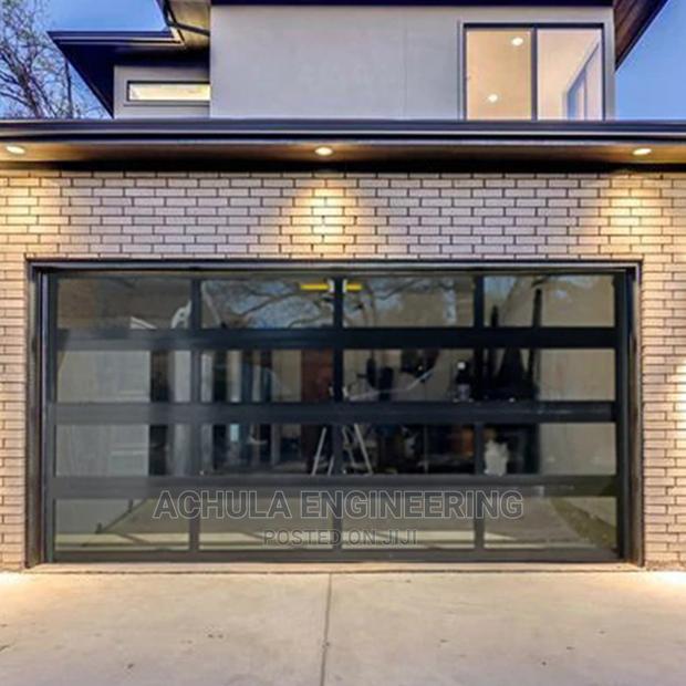 Tempered Frosted Automated Glass Garage Door photo 2