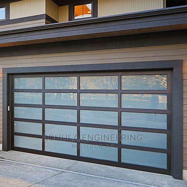 Tempered Frosted Automated Glass Garage Door photo 4