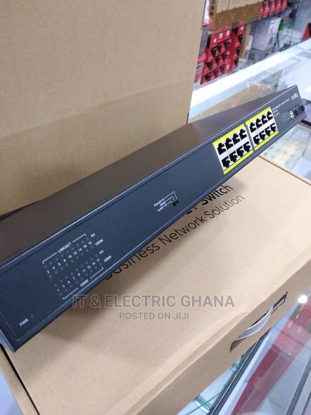 Cudy 16port Gigabit Poe Switch With 2 SFP photo 3
