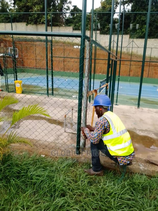 Chain Link and Panel Mesh Fence