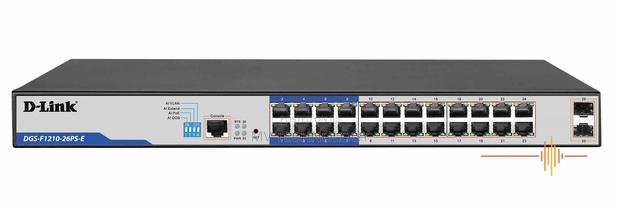 D-Link 24port DGS-F1210-26ps-E Poe Smart Switch (Managed) · Photo 4
