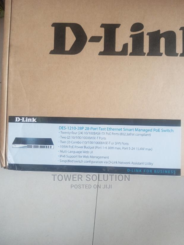 D-Link Des1210-28p Poe Manage Switch · Photo 2