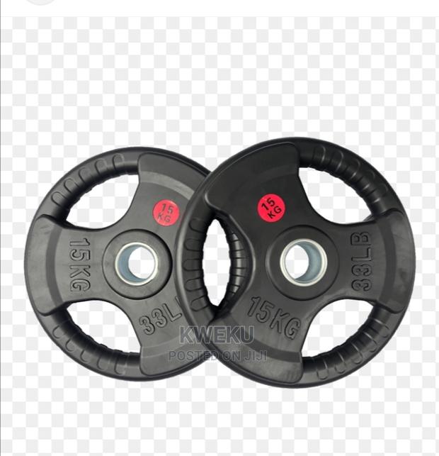 Olympic Plates 15kg Pair · Photo 3