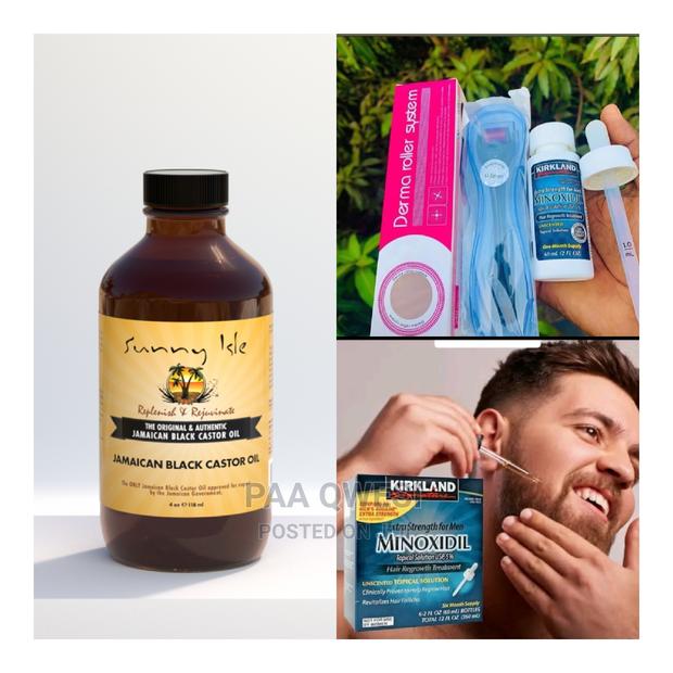 Derma Roller , Castor Oil Minoxidil Oil · Photo 2