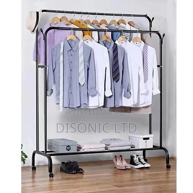 Double Pole Clothes Rack · Photo 2