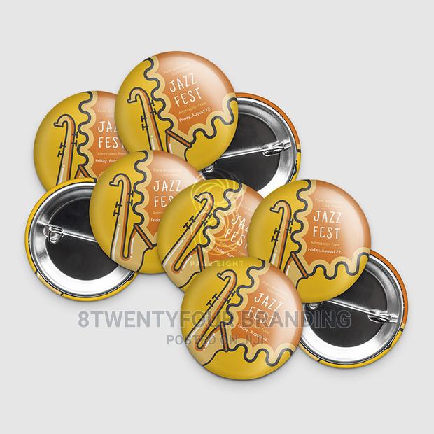 Badges (Button Bages) Moq: 100pcs