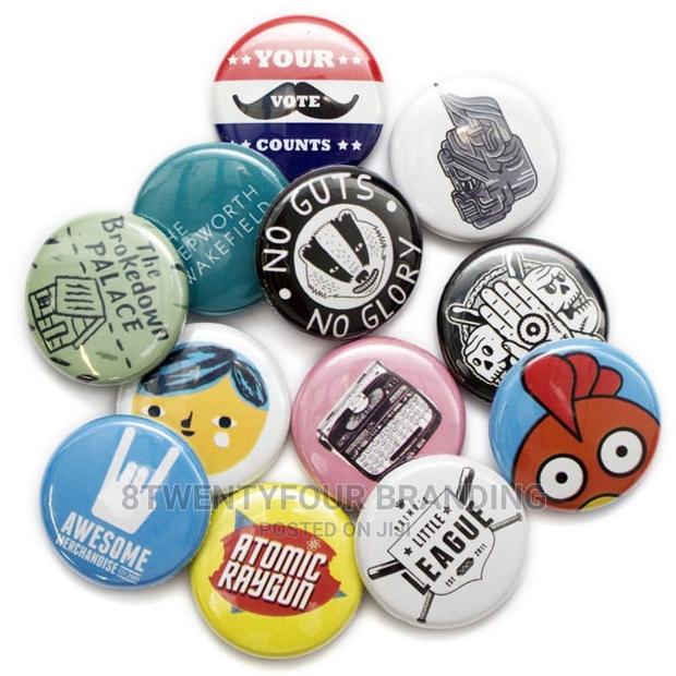 Badges (Button Bages) Moq: 100pcs