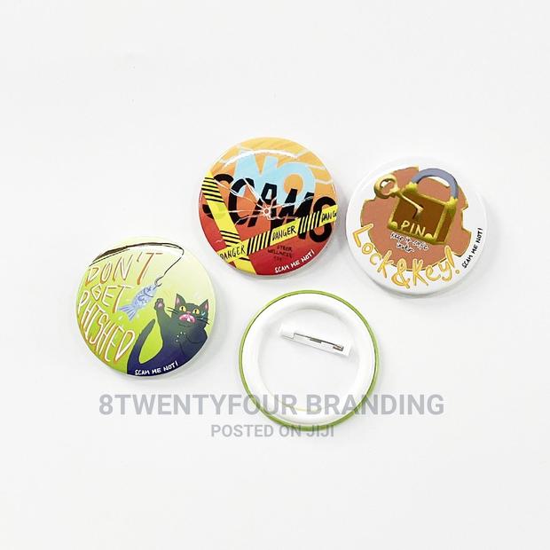 Badges (Button Bages) Moq: 100pcs