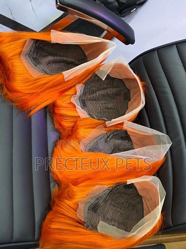 Orange Bob Wig · Photo 2